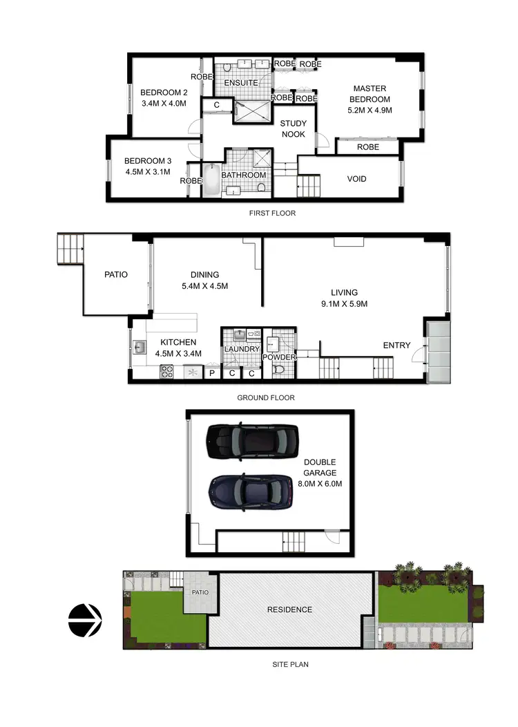 Floorplan of Homely house listing, 13/1-27 Cove Circuit, Little Bay NSW 2036