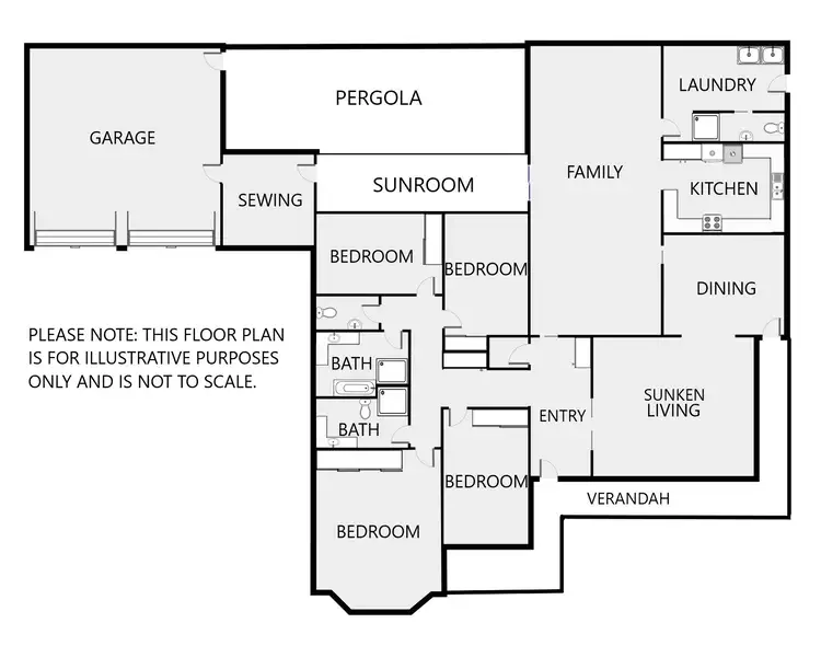 Floorplan of Homely house listing, 78 St Georges Terrace, Dubbo NSW 2830