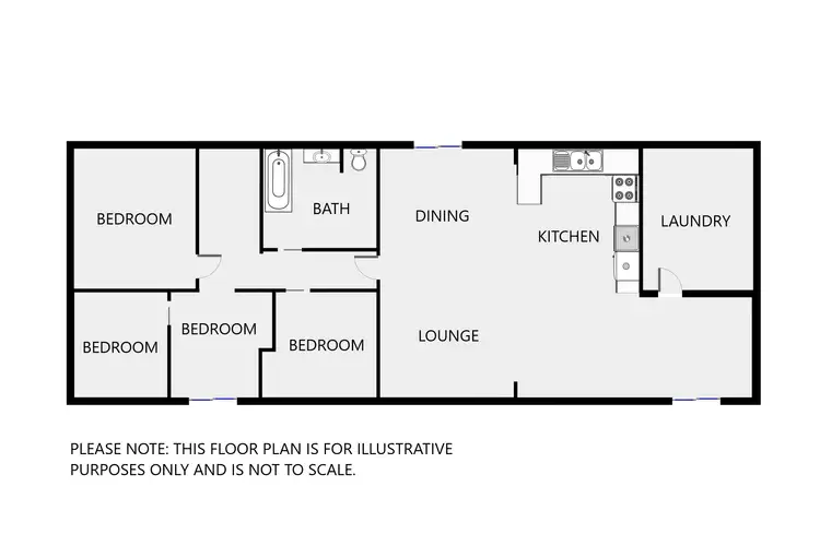 Floorplan of Homely rural property listing, 2653 TANTITHA ROAD, Tomingley NSW 2869