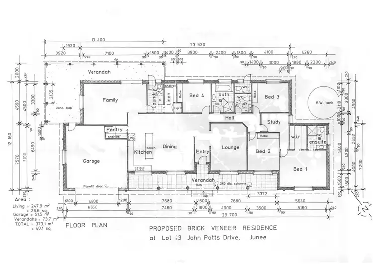 Floorplan of Homely house listing, 64 John Potts Drive, Junee NSW 2663