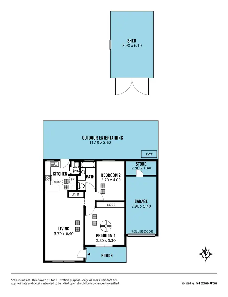 Floorplan of Homely house listing, 4/46 Bains Road, Morphett Vale SA 5162
