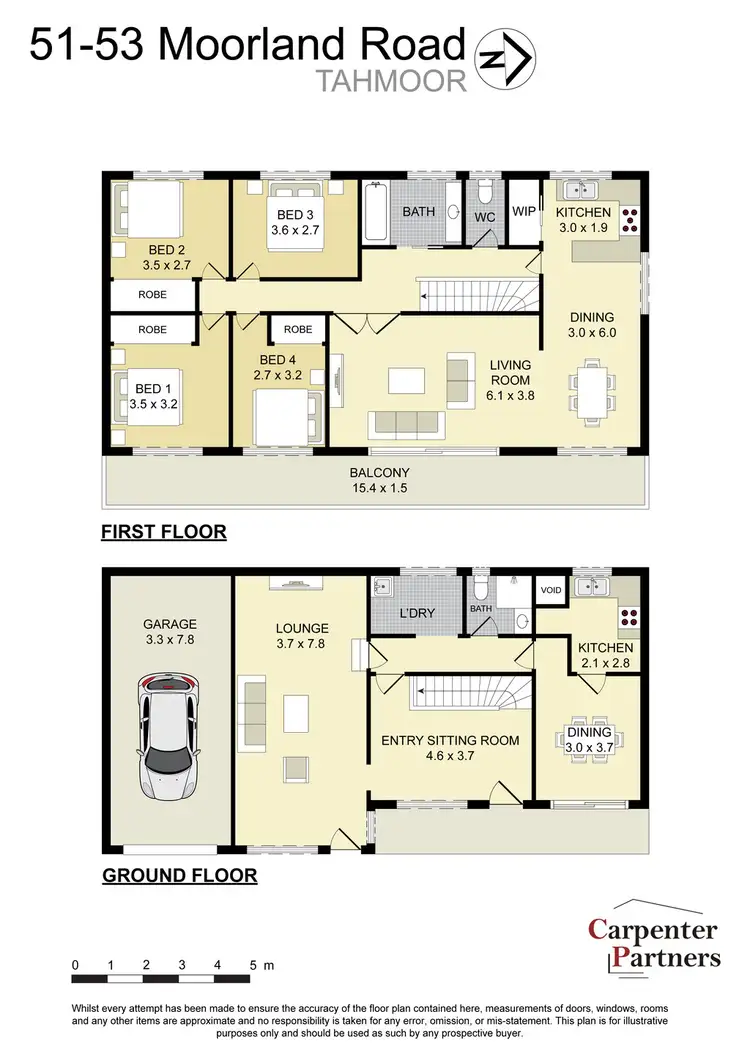 Floorplan of Homely house listing, 51-53 Moorland Road, Tahmoor NSW 2573