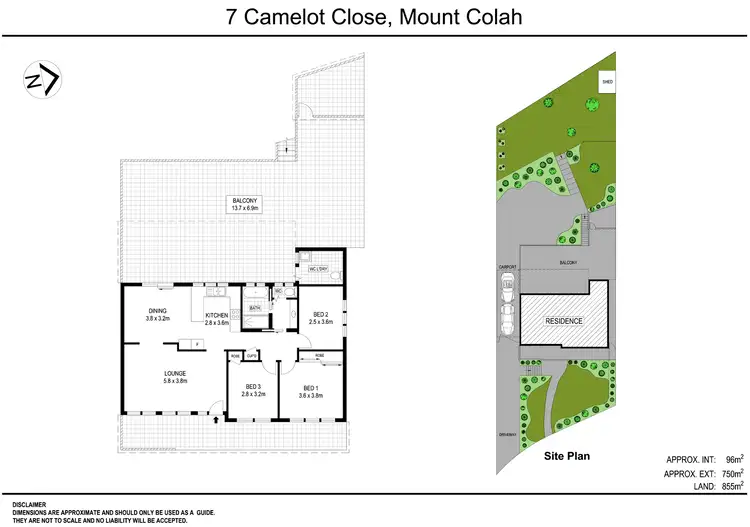 Floorplan of Homely house listing, 7 Camelot Close, Mount Colah NSW 2079