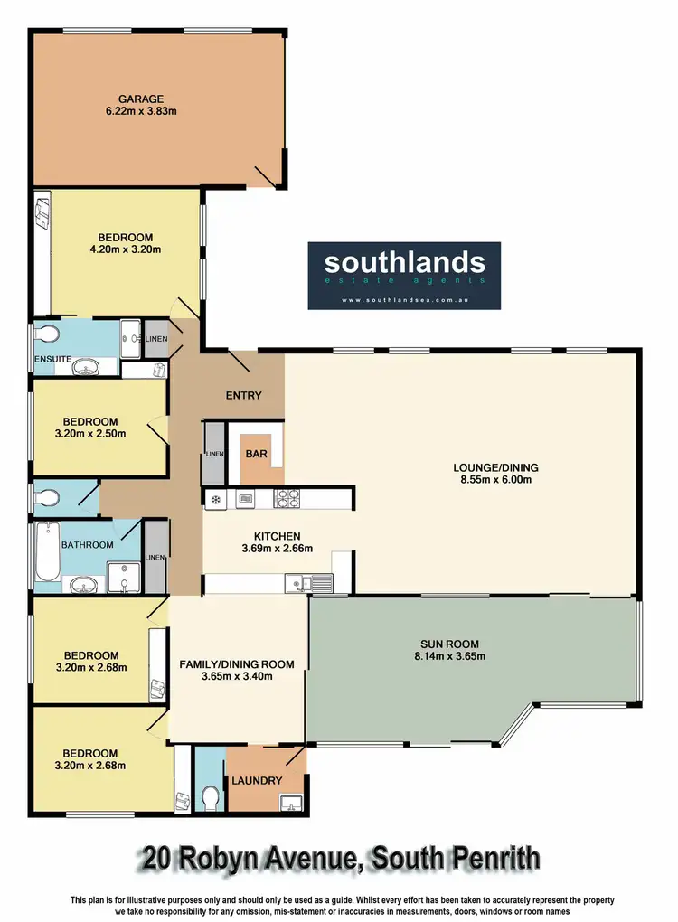 Floorplan of Homely house listing, 20 Robyn Avenue, South Penrith NSW 2750