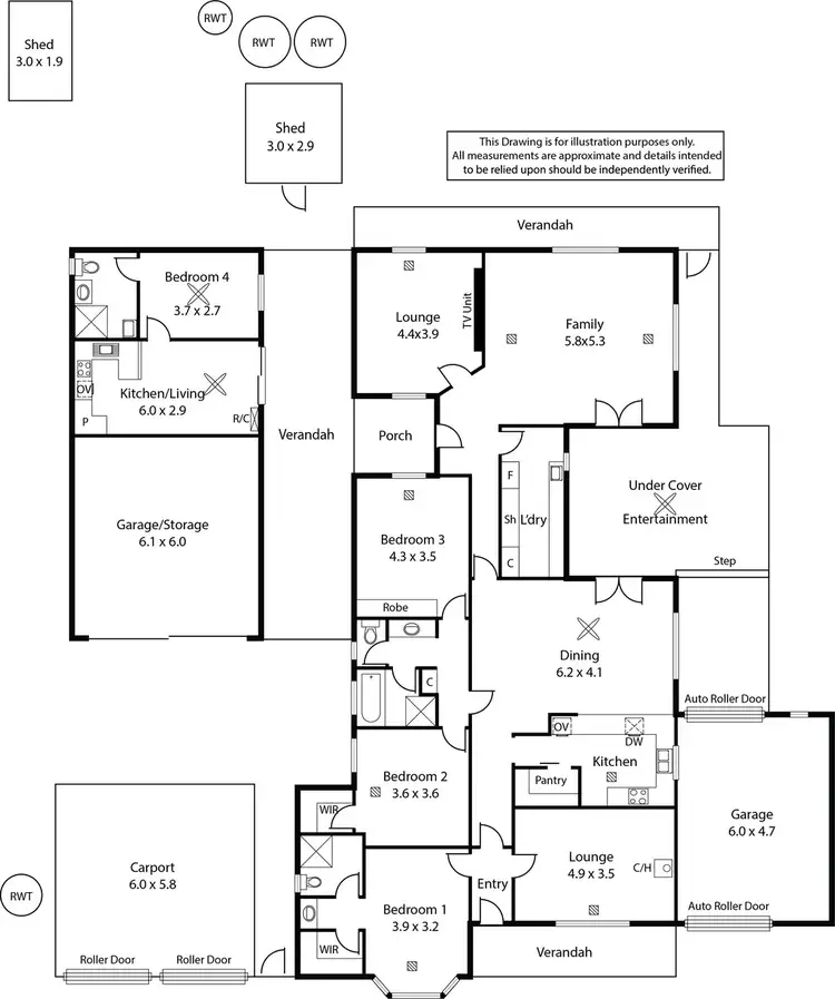 Floorplan of Homely house listing, 15A Power Court, Mount Barker SA 5251