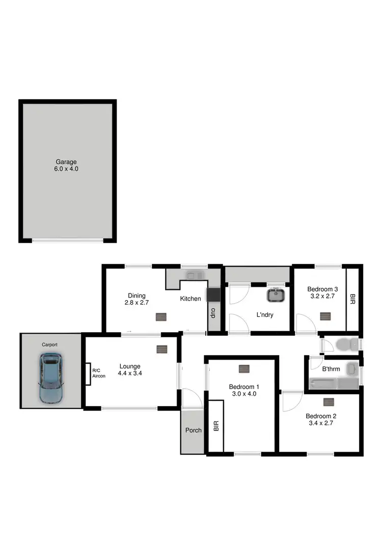 Floorplan of Homely house listing, 14 Arnold Drive, Hackham SA 5163