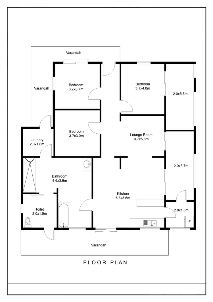 Floorplan of Homely rural property listing, 1413 Mooral Creek Road, Mooral Creek NSW 2429