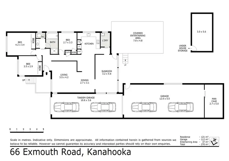 Floorplan of Homely house listing, 66 Exmouth Road, Kanahooka NSW 2530