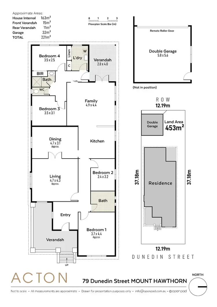 Floorplan of Homely house listing, 79 Dunedin Street, Mount Hawthorn WA 6016