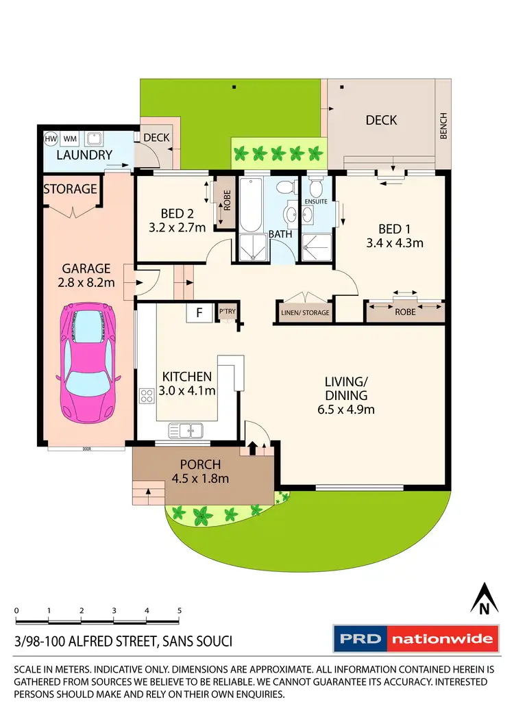 Floorplan of Homely villa listing, 3/98-100 Alfred Street, Sans Souci NSW 2219