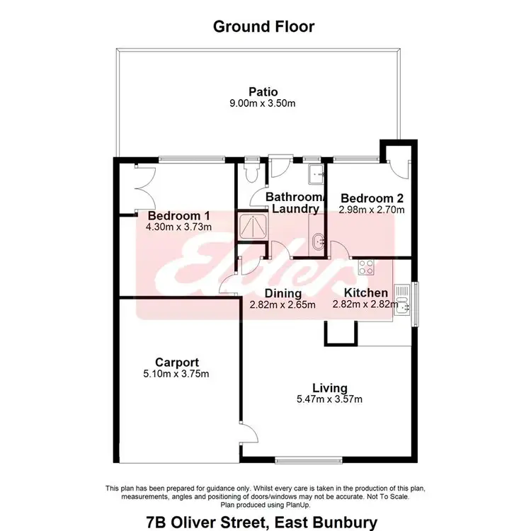 Floorplan of Homely house listing, 7B Oliver Street, East Bunbury WA 6230