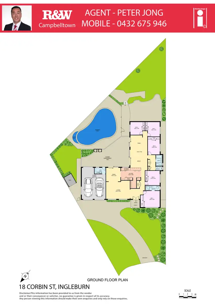 Floorplan of Homely house listing, 18 Corbin Street, Ingleburn NSW 2565