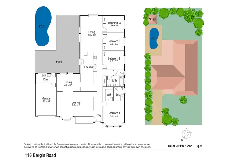 Floorplan of Homely house listing, 116 Bergin Road, Cranbrook QLD 4814