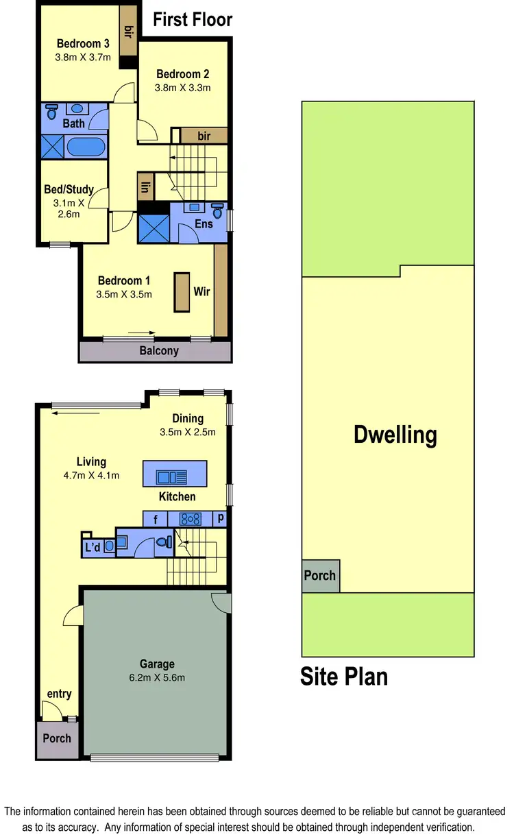 Floorplan of Homely house listing, 55 Zara Close, Bundoora VIC 3083