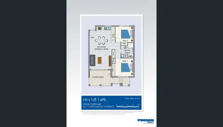 Floorplan of Homely apartment listing, 3/12 Angus Avenue, Spearwood WA 6163