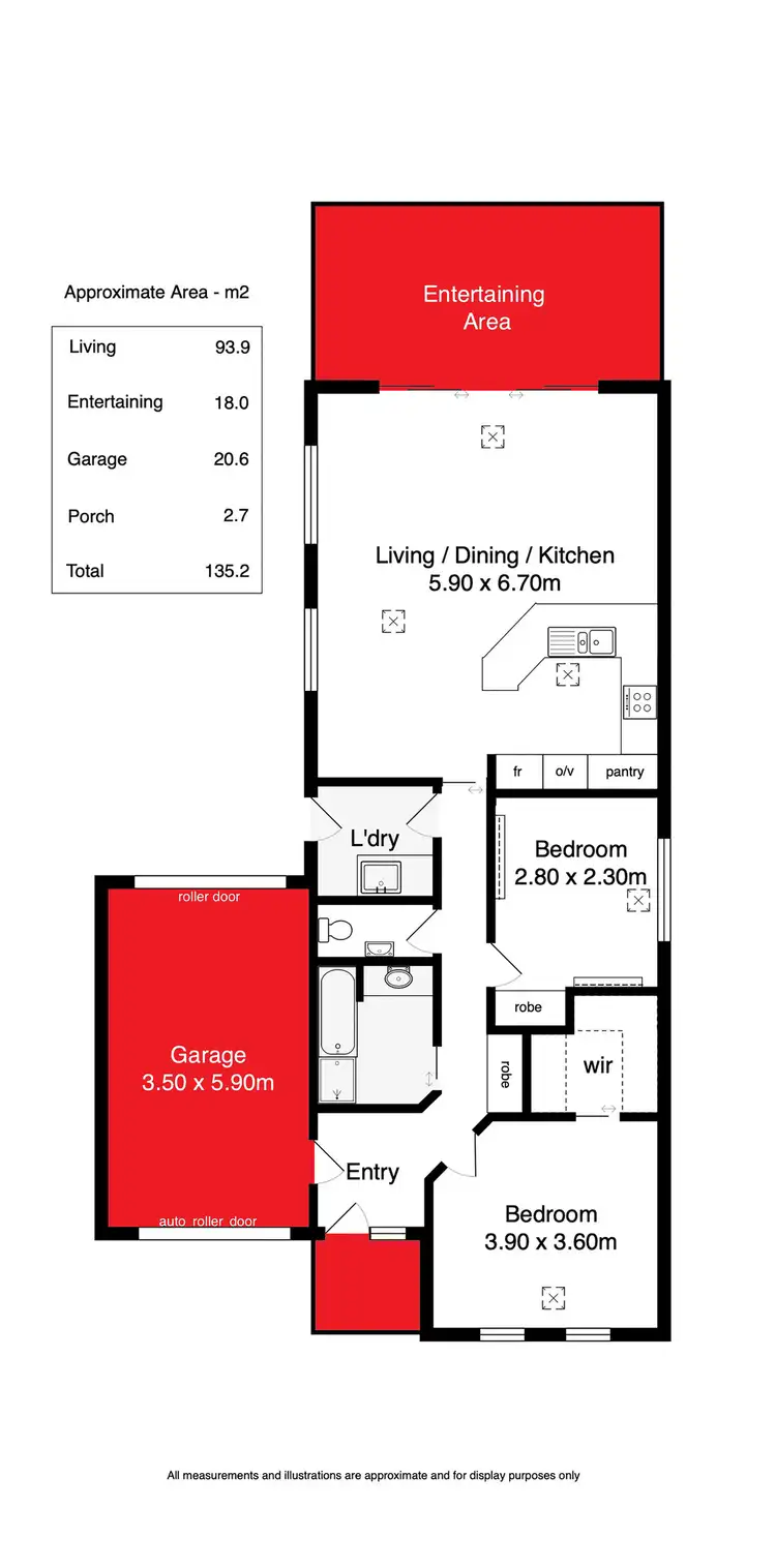 Floorplan of Homely house listing, 5 Burke Street, Victor Harbor SA 5211