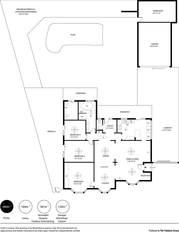 Floorplan of Homely house listing, 3 Barker Avenue, Findon SA 5023