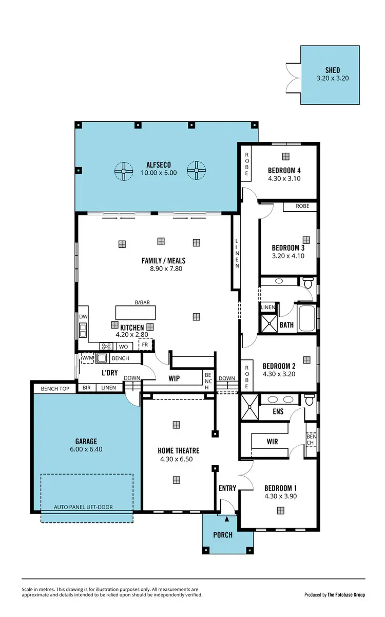 Floorplan of Homely house listing, 32 Bayley Circuit, Trott Park SA 5158