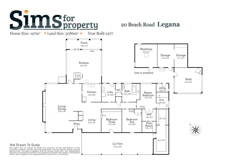 Floorplan of Homely house listing, 20 Beach Road, Legana TAS 7277