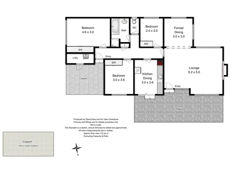 Floorplan of Homely house listing, 133 South Road, West Ulverstone TAS 7315