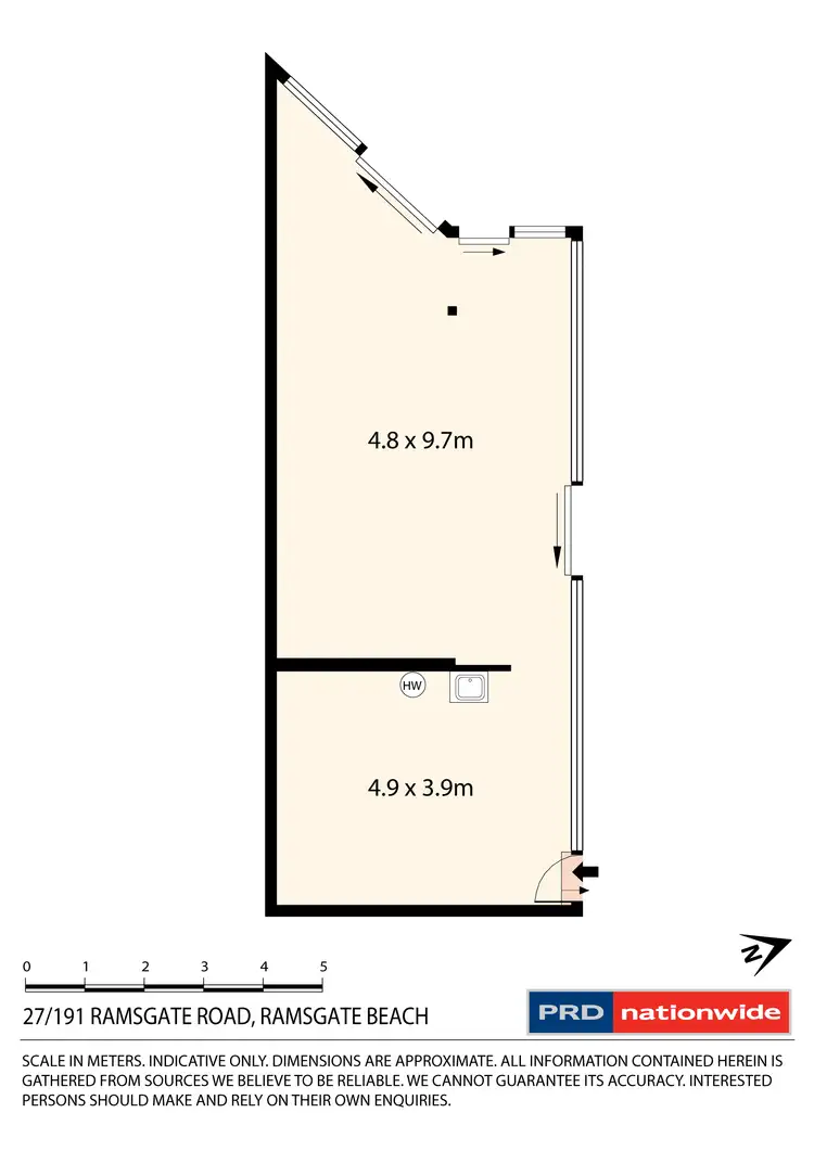 Floorplan of Homely other listing, Shop 27/191 Ramsgate Road, Ramsgate Beach NSW 2217