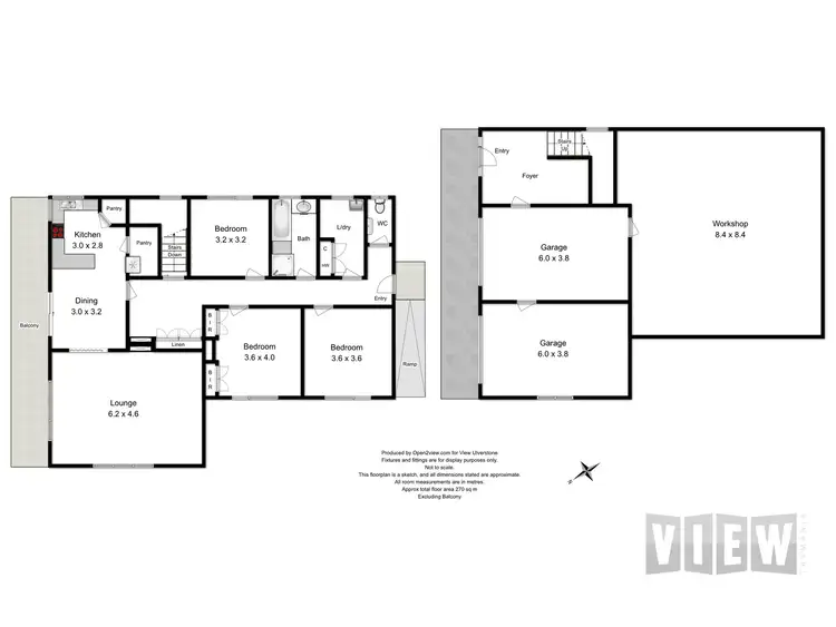 Floorplan of Homely house listing, 54 Richardson Street, West Ulverstone TAS 7315