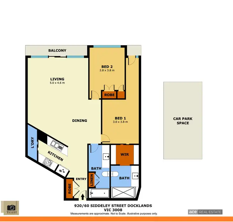 Floorplan of Homely house listing, 920/60 Siddeley Street, Docklands VIC 3008