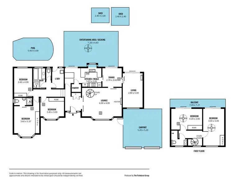 Floorplan of Homely house listing, 4 Brigadoon Street, Happy Valley SA 5159
