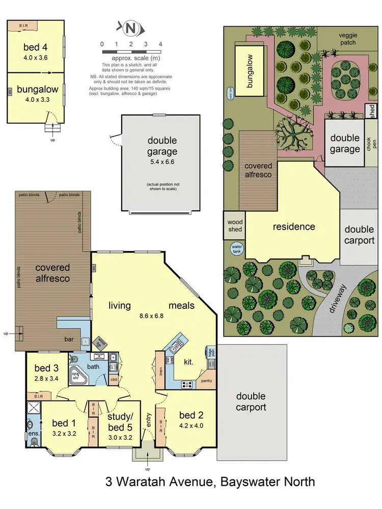 Floorplan of Homely house listing, 3 Waratah Ave, Bayswater North VIC 3153