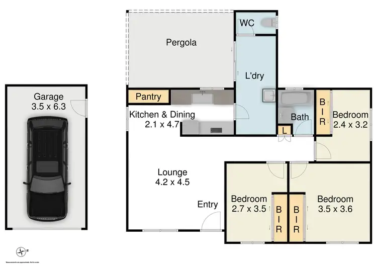 Floorplan of Homely house listing, 17 Catherine Crescent, Rooty Hill NSW 2766