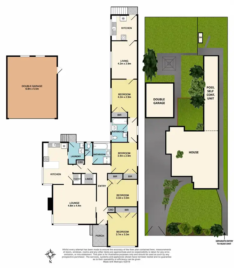 Floorplan of Homely house listing, 17 Golding Court, Scoresby VIC 3179