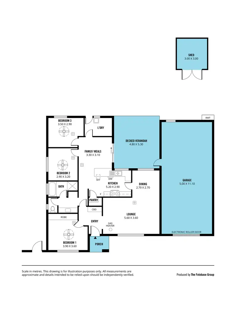 Floorplan of Homely house listing, 60 Glenhelen Road, Morphett Vale SA 5162