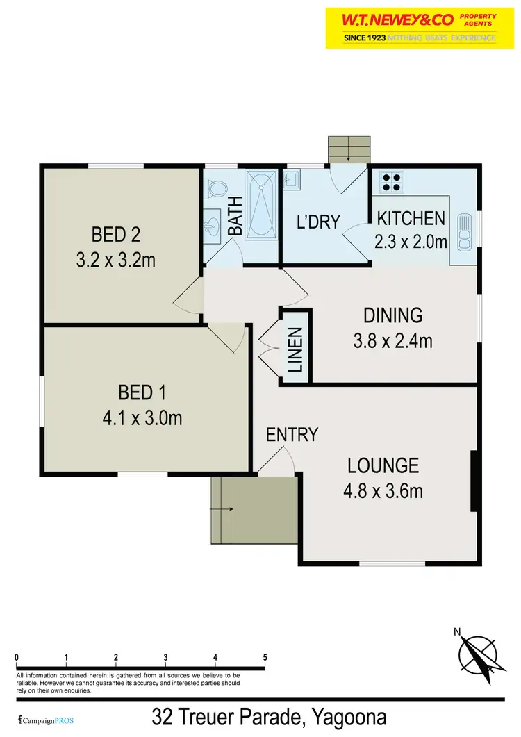 Floorplan of Homely house listing, 32 Treuer Parade, Yagoona NSW 2199