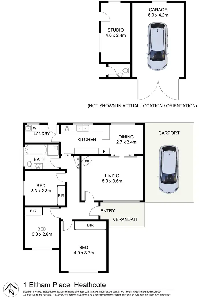 Floorplan of Homely house listing, 1 Eltham Place, Heathcote NSW 2233