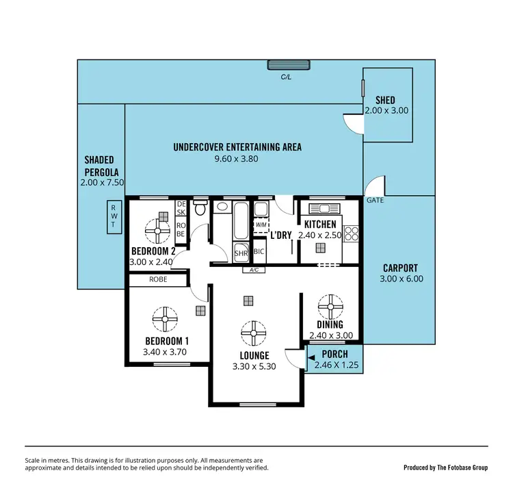 Floorplan of Homely unit listing, 13/32a McMahon Road, Morphett Vale SA 5162