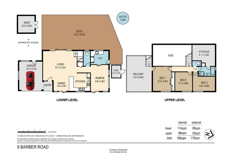 Floorplan of Homely house listing, 9 Barber Road, Ferny Hills QLD 4055
