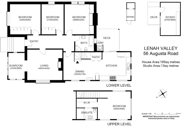 Floorplan of Homely house listing, 56 Augusta Road, Lenah Valley TAS 7008