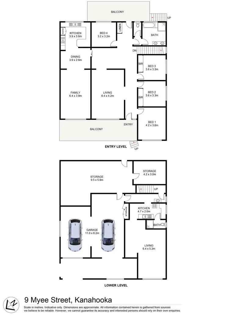 Floorplan of Homely house listing, 9 Myee Street, Kanahooka NSW 2530