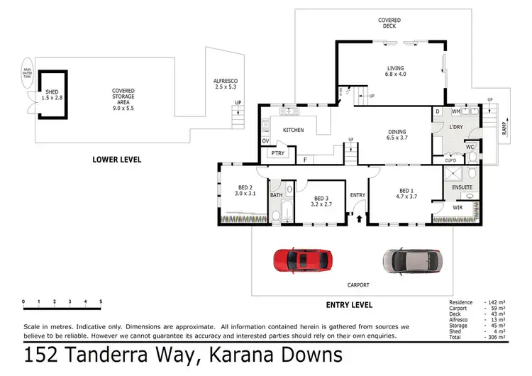 Floorplan of Homely house listing, 152 Tanderra Way, Karana Downs QLD 4306