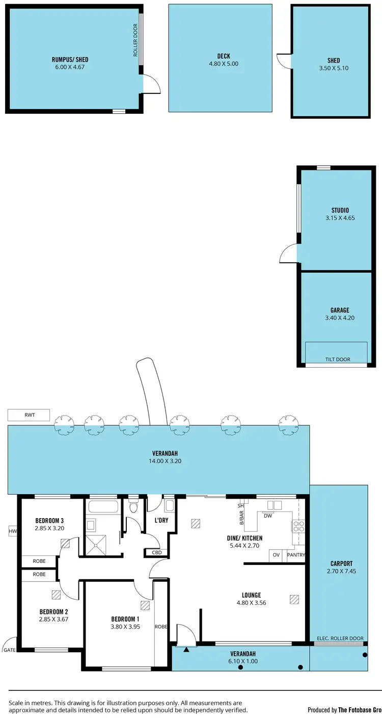 Floorplan of Homely house listing, 31 Baanga Road, Morphett Vale SA 5162