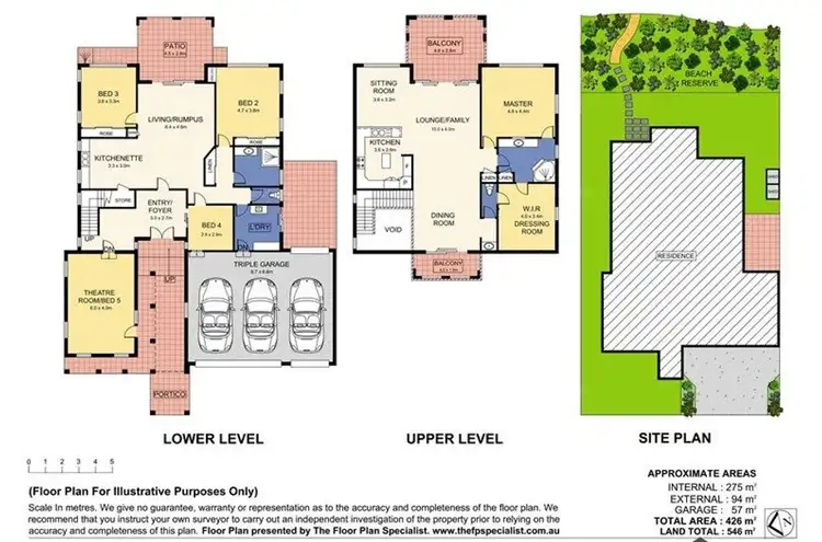 Floorplan of Homely house listing, 17 Oceanic Drive, Warana QLD 4575