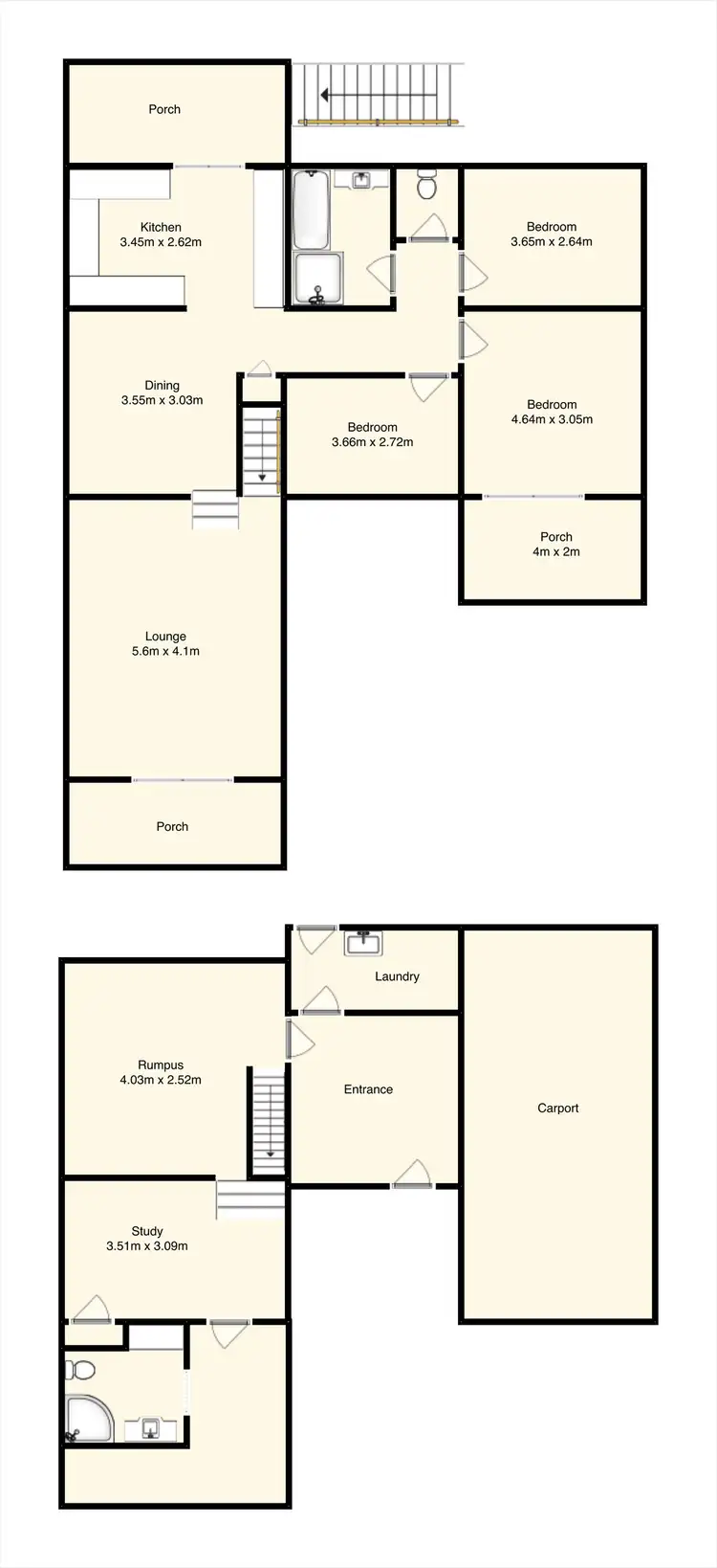 Floorplan of Homely house listing, 43 Kolora Crescent, Ferny Hills QLD 4055