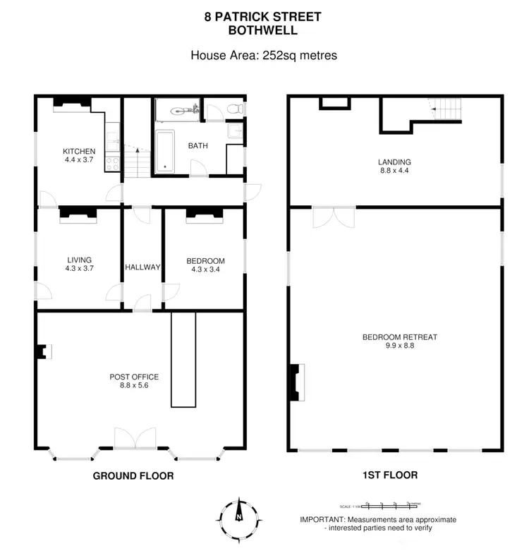 Floorplan of Homely house listing, 3 Patrick Street, Bothwell TAS 7030