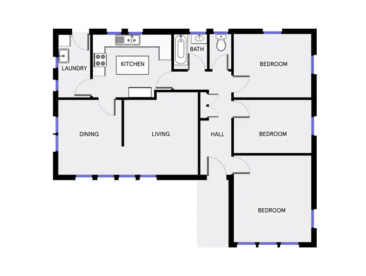 Floorplan of Homely house listing, 127 Duffy Street, Ainslie ACT 2602