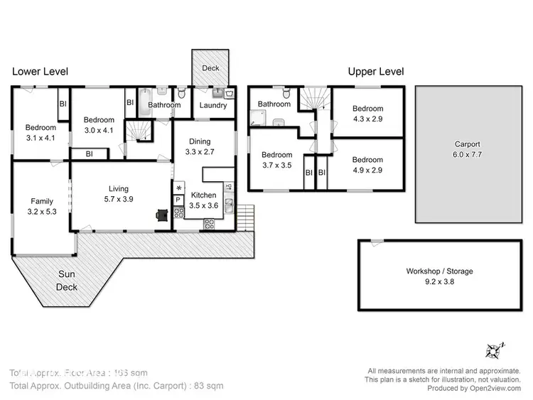 Floorplan of Homely house listing, 4 Emerald Court, Blackmans Bay TAS 7052