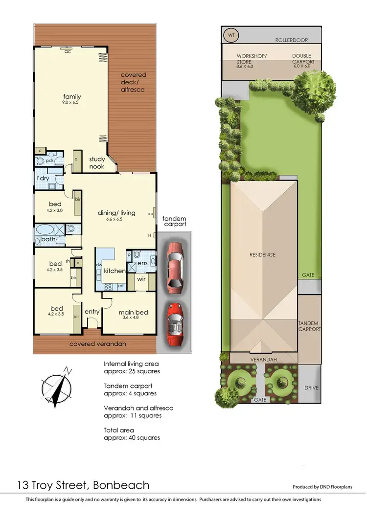 Floorplan of Homely house listing, 13 Troy Street, Bonbeach VIC 3196