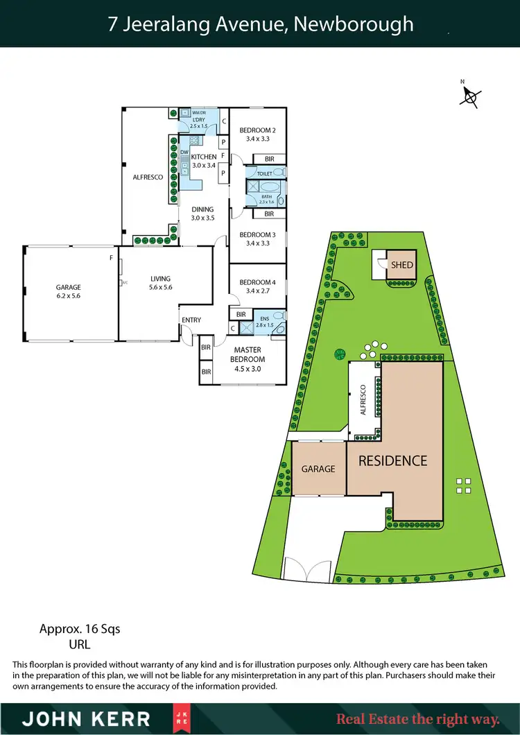 Floorplan of Homely house listing, 7 Jeeralang Avenue, Newborough VIC 3825
