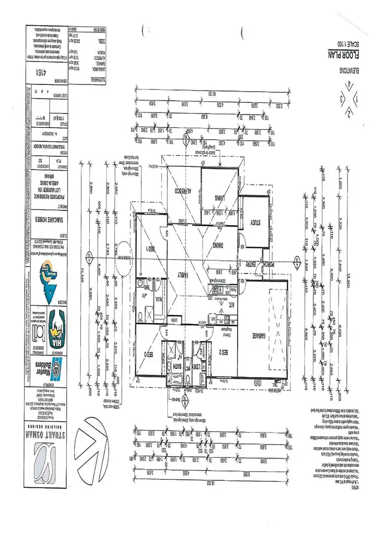 Floorplan of Homely house listing, 13 Amelia Drive, Mirani QLD 4754