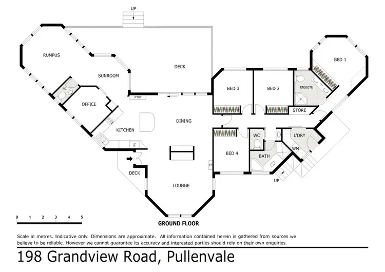 Floorplan of Homely house listing, 198 Grandview Road, Pullenvale QLD 4069