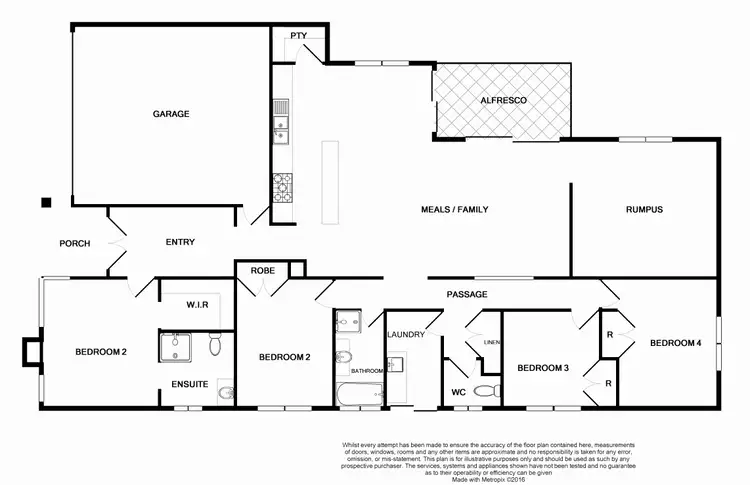 Floorplan of Homely house listing, 8 Wodalla Place, Lyndhurst VIC 3975